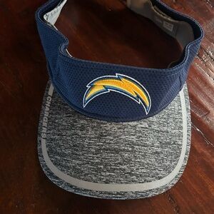Los Angeles chargers  Blue and Gray Sports Visor with Logo